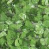 Haie artificielle feuilles de rosier au rouleau