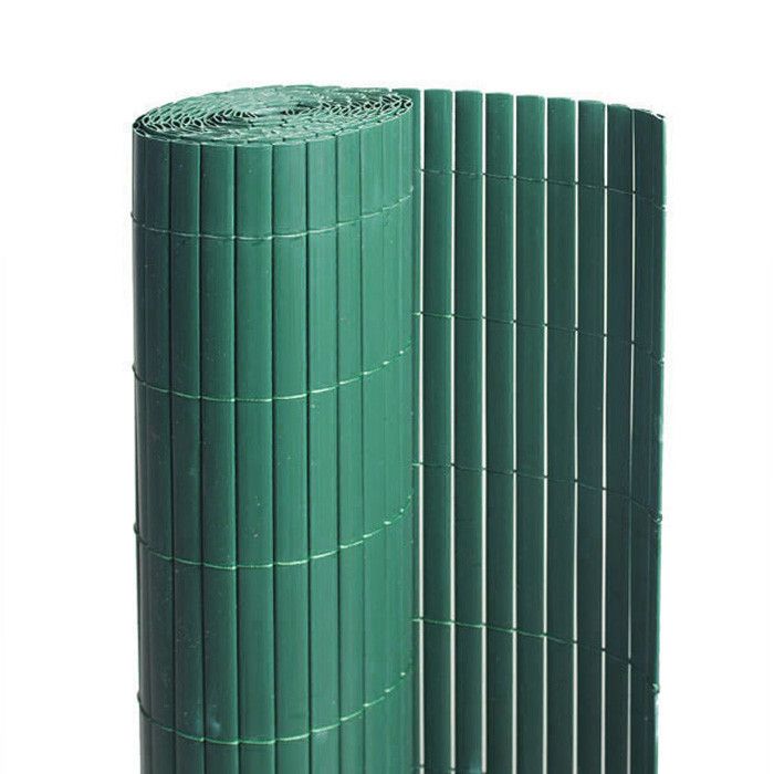 Canisse En PVC Double Face Vert Canisse En PVC Double Face Vert
