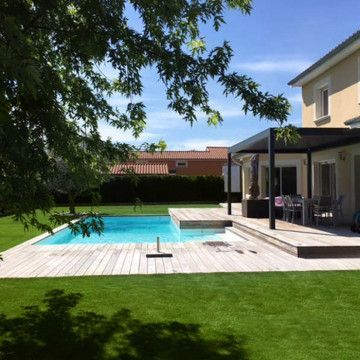 Gazon wonderful 42mm pour jardin, bords de piscines..