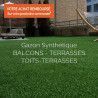 Echantillons gazons synthétique pour terrasses et balcons