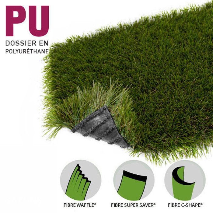 YNFNGXU Herbe Artificielle, Fausse Herbe Réaliste De Gazon Synthétique  Pelouse épaisse Pelouse Pelouse, Paysage Intérieur/Extérieur avec Trous De  Vidange, Haute Densité(Size:18mm Grass height-2mx8m) : : Jardin