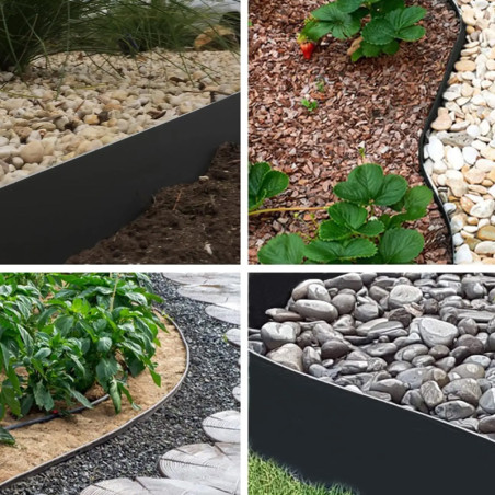 Rouleau BORDURE DE JARDIN PE (10m)