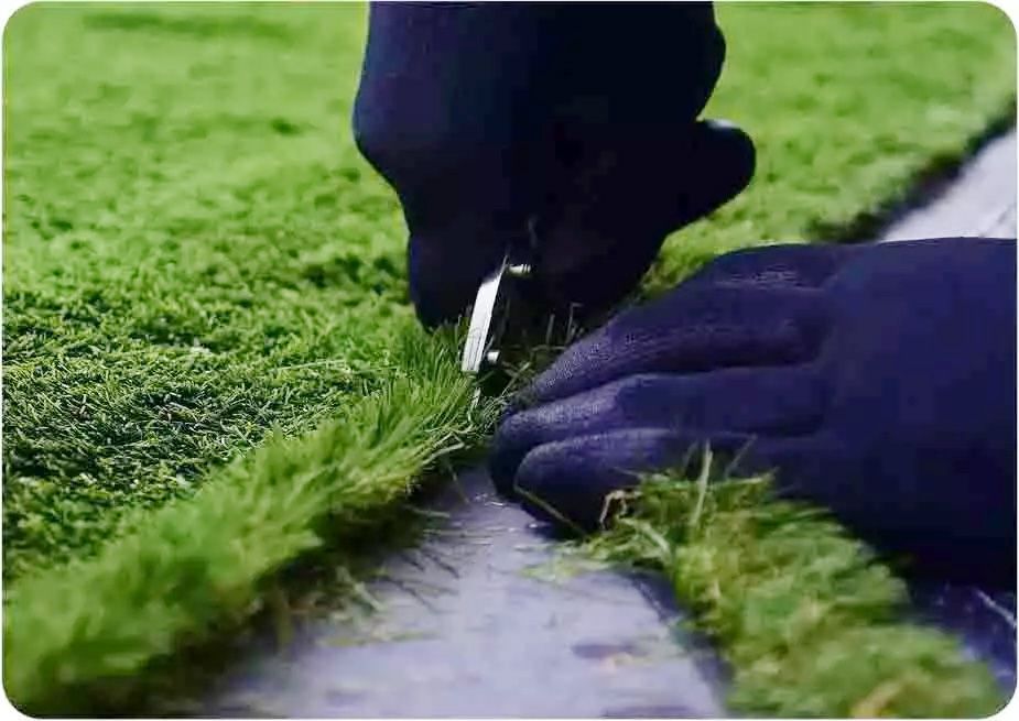 comment poser une pelouse artificielle