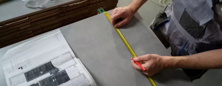 Aménagement de carrelage en extérieur